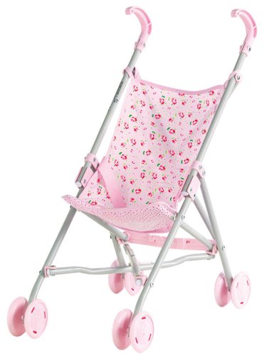 Corolle Nursery Floral Print Umbrella Stroller - 22 x 19 x 11
