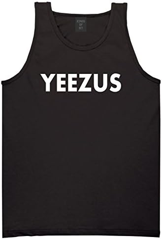 Kings Of NY Yeezus Album Hiphop Style Tank Top T-Shirt Medium Black