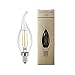 Mooncolour 2w LED Filament Candelabra Bulb,25-watt Equivalent,Warm White 2700k,Use in Chandeliers,Wall Sconces and Pendant Lighting,4 Pack