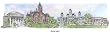 Syracuse University - Collegiate Colors - 5" x 13" Framed Prints