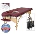 Master Massage Capri LX Regulation Size Massage Table, Maroon, 28 Inches X 72 Inches X 24 Inches-34 Inches