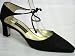 Womens Anne Klein Black Ankle Tie Pumps
