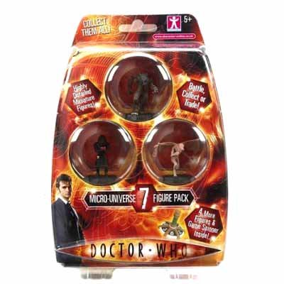 Childrens Toyshop  Toys : Doctor Who Micro-Universe Random Mini Game Figures (7 Pack)