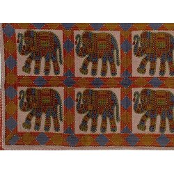 Bed Coverlets and Bedspreads Home Decor Cotton Blockprint Size Twin (bscov340)