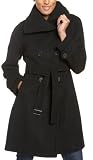 Andrew Marc Women's Double Breasted Belted Coat