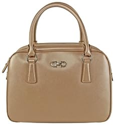Salvatore Ferragamo Nude Leather Purse FR21-B713ND