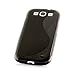 iProtect Schutzh�lle / Case f�r SAMSUNG GALAXY S3 / S 3 / S III / i9300 in der S Line aus SILIKON & TPU in SCHWARZ / BLACK