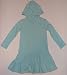 Ralph Lauren Girls Long Sleeve Hooded Polo Dress w/ Ruffled Tiered Bottom