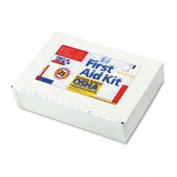 First Aid Kit for 25 People 106 Pieces OSHA Compliant Metal Case