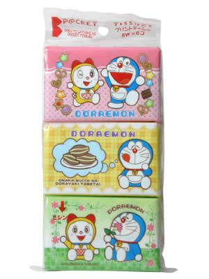 ポケットティシュ ドラえもん 6P