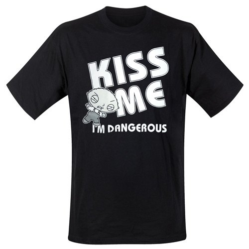 Family Guy - T-Shirt Kiss Me (in S)
