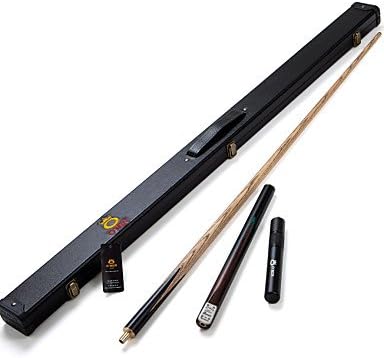 3/4 JoiNted HaNdmade ash sNooker/Pool Cue O'miN braNd billiard cue+Cue Case