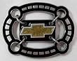 Chevrolet Bow-Tie Link  Emblem Enamel  Belt Buckle