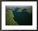 An Aerial Shows the Geography of the Cumberland Plateau National Geographic Collection Framed Art Poster Print by Stephen Alvarez, 22x18
