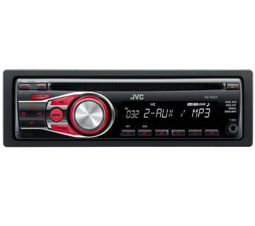 JVC Autoradio CD / MP3 KD-R321E + Hülle für Autoradio-Front EFA100 .