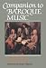 Search : Companion to Baroque Music