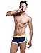 SEOBEAN Mens Low Rise Sexy Swimwear Trunk Boxer Brief Swimsuit 2129