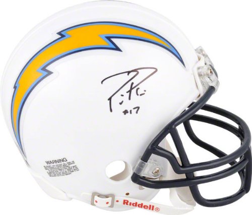 Philip Rivers Autographed Mini Helmet | Details: San Diego Chargers