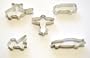 5 Pc. Transportation Cookie Cutters