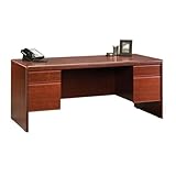 Executive Computer Desk - Classic Cherry Finish