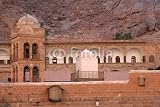 Wallmonkeys Peel and Stick Wall Decals - Bell-tower of Orthodox Church and Minaret in St Catherine, Sinai - Removable Graphic