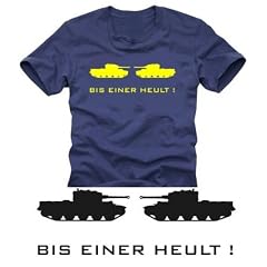 Bis einer heult T-Shirt dunkelblau / gelb