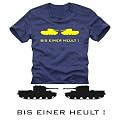 Bis einer heult T-Shirt dunkelblau / gelb