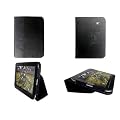 Medion LifeTab P9516 & Lenovo K1 Leder Tasche Case Etui Sleeve Schutzh�lle Pouche Cover H�lle mit Stand- und Pr�sentationsfunktion
