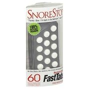 Snorestop Fast Tabs, 60 Count