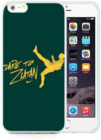 iPhone 6 Plus Case,Dare To Zlatan Green White Cover Fit For iPhone 6S Plus 5.5 Inches,TPU Case
