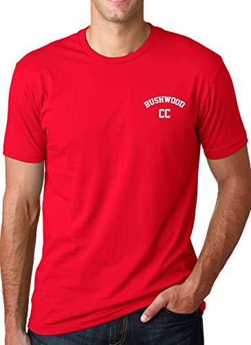 Bushwood Country Club T Shirt Funny Caddyshack Shirts (Red)