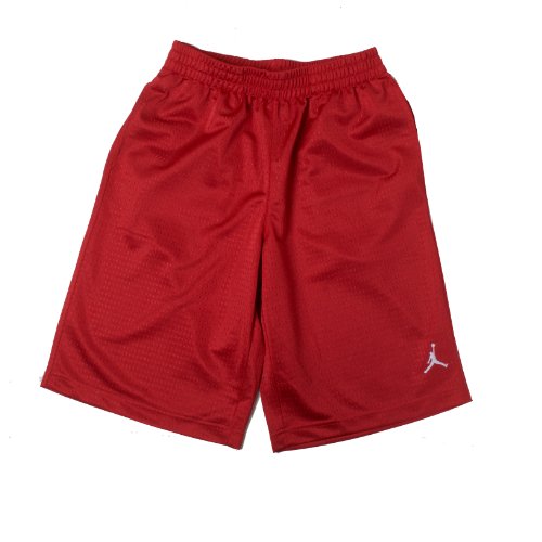 Jordan boy s youth basketball shorts (gym red, m(10-12y…