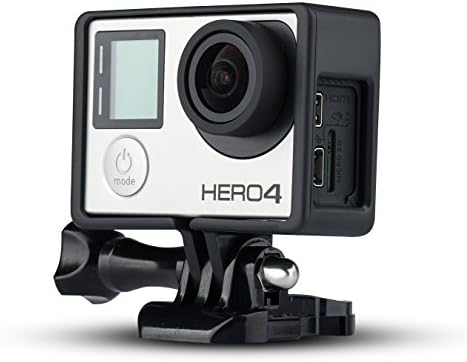 Pacuwi Frame Mount Housing with Bolt Screw Fully Suit for GoPro Hero4, Hero3+, Hero3 Cameras