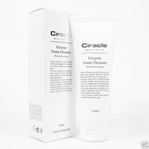 [Ciracle] Enzyme Foam Cleanser 150ml Moisture Vitamin C Papaya Aloe Vera Zinc