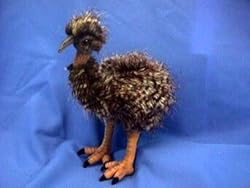 EMU STANDING PLUSH TOY 14"H