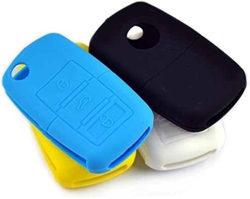 Arctic Yellow Silicon Keyless Entry Remote Smart Key Fob Skin Cover Protector