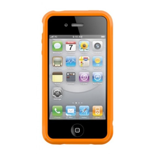 SwitchEasy Trim Hardcover H&uuml;lle f&uuml;r Apple iPhone 4S 4 orange