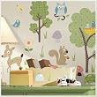 Woodland Animals Wall Stickers