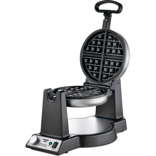 Waring Pro Stainless Steel Single Belgian Waffle Maker - WWM450PCFR Refurbished