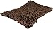 Glenna Jean Mocha Shaggy Rug measures 2' x 3'.