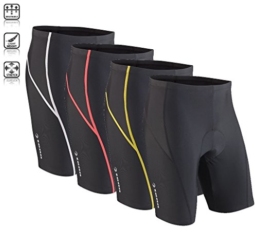 Tenn Mens Viper 8 Panel Padded Cycling Shorts