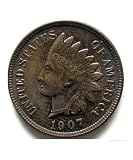 1907 Indian Head Cent World Culture Photographic Poster Print by Michael F. Mitchell, 16x20