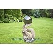 Daros the dragon statue home garden sculpture w orb New (The Digital Angel)