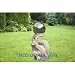 Daros the dragon statue home garden sculpture w orb New (The Digital Angel)