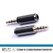 GadgetsAccessories 3.5mm Audio OMTP to CTIA / CTIA to OMTP Converter Adapter for Earphone Perfectly compatible different brands of mobile phones (Metal) RS.199.00