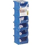 Quantum Heavy-Duty Storage Bins - 6-Pk., Blue