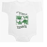Science of Tennis - Sports and Games Baby Onesie