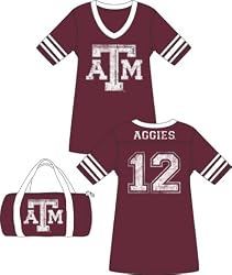 Texas A&M Football Jersey - Nightshirt in a Bag