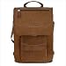 Premium Leather MacBook/Air Flight Jacket in Vintage Style: Basic Design with Backpack Straps, Size: 15