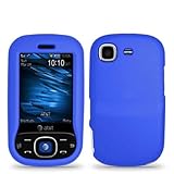 Premium Rubberized Blue Snap-On Cover Hard Case Cell Phone Protector for Sa ....